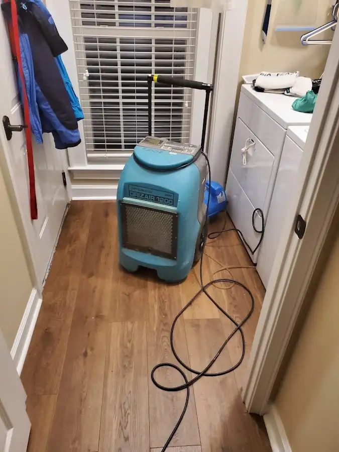 Commercial dehumidifier deployed for Flood Damage Cleanup in Silsbee